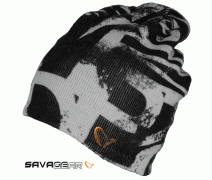 Savage gear Printed Beanie Black/Grey